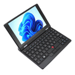 7.0 Inch Touch Screen Mini Laptop Computer for Intel J4115 12G Ultra Light Pocket Gaming Laptop for Windows 11 Pro 100‑240V 12GB 1TB EU Plug