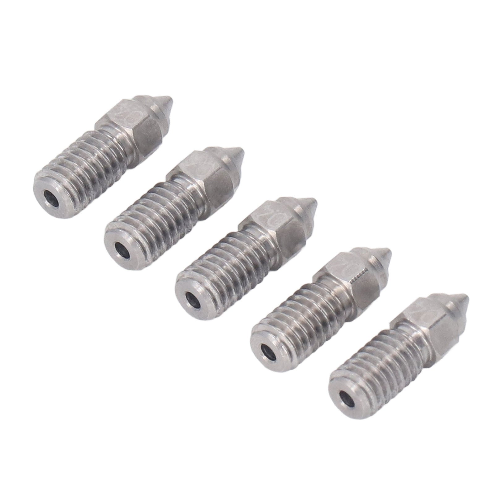0.4mm Nozzles Kit High Flow High Temp Resistant Stainless Steel 3D Printer Nozzles for Elegoo Neptune 4 Neptune 4 Pro 10pcs