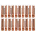20Pcs Copper Contact Tip for 15AK MIG/MAG Welding Torch Consumables (1.0mm)