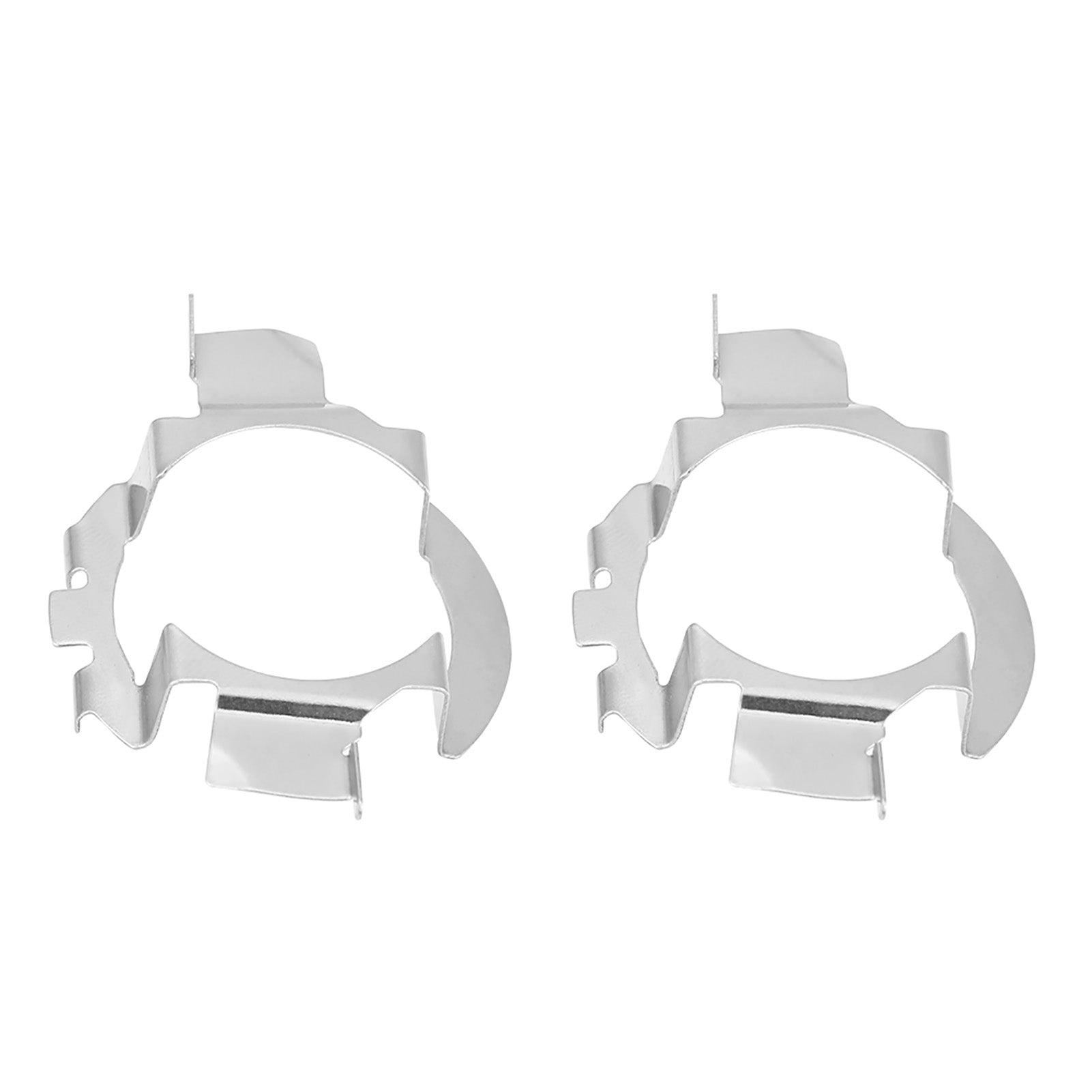 1 Pair H7 LED Headlight Adapter Retainer Holder for Buick