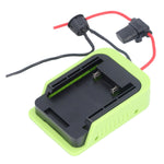 Battery Dock Power Connector 40V 30A Electric Tool Battery Adapter with Fuse Wire Terminals and 14AWG Wire for RC Car