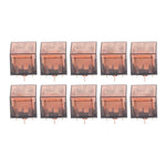 10 Pcs Waterproof Automotive Relay 80A 5 Pin SPDT Universal Car Relay Switch DC12V Without Indicator