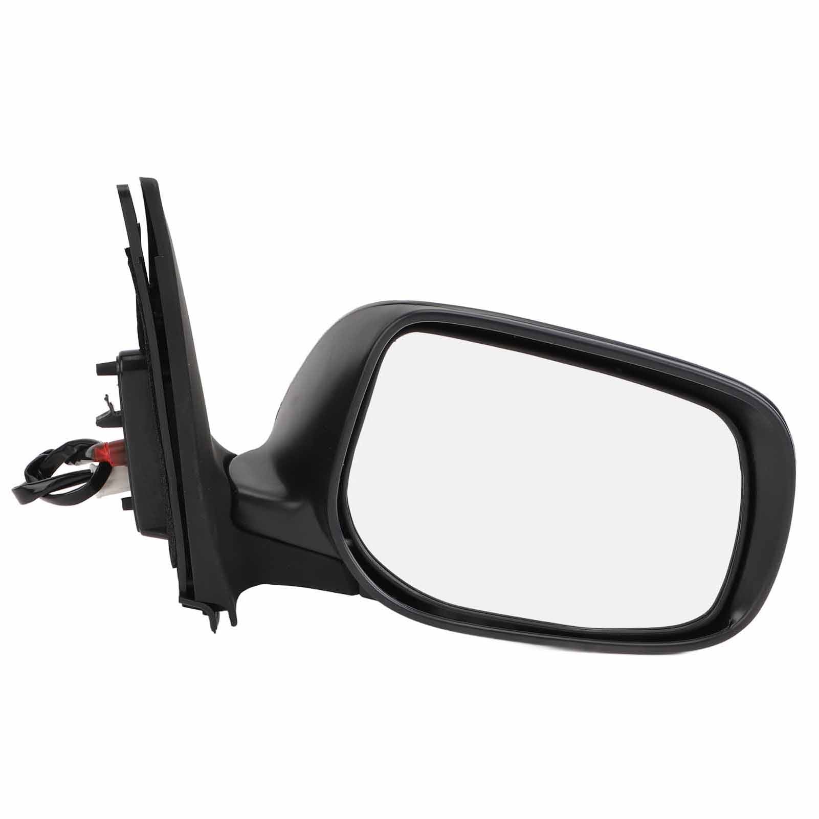 Power Side View Mirror 3 Pins Black Free Adjustment Electric Door Mirror Replacement for Toyota Corolla Right 8791002915, 8791002380，TO1321179, TO1321178