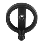 2 Spoke Hand Wheel with Folding Revolving Handle Plastic Machine Tool Handwheel for Lathe Milling 12x100mm