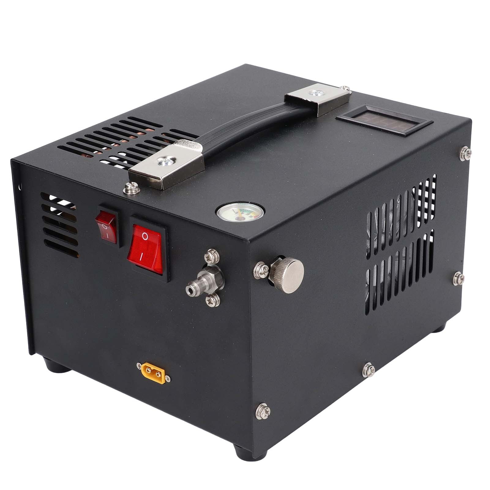 DC12V PCP Air Compressor 30mpa LED Display Fan Cooling PCP Pump for Airsoft Gun and Paintball