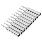 10PCS Set Solder Iron Welding Tips Accurate Multifunctional Thermal Solder Iron Replacement Tips