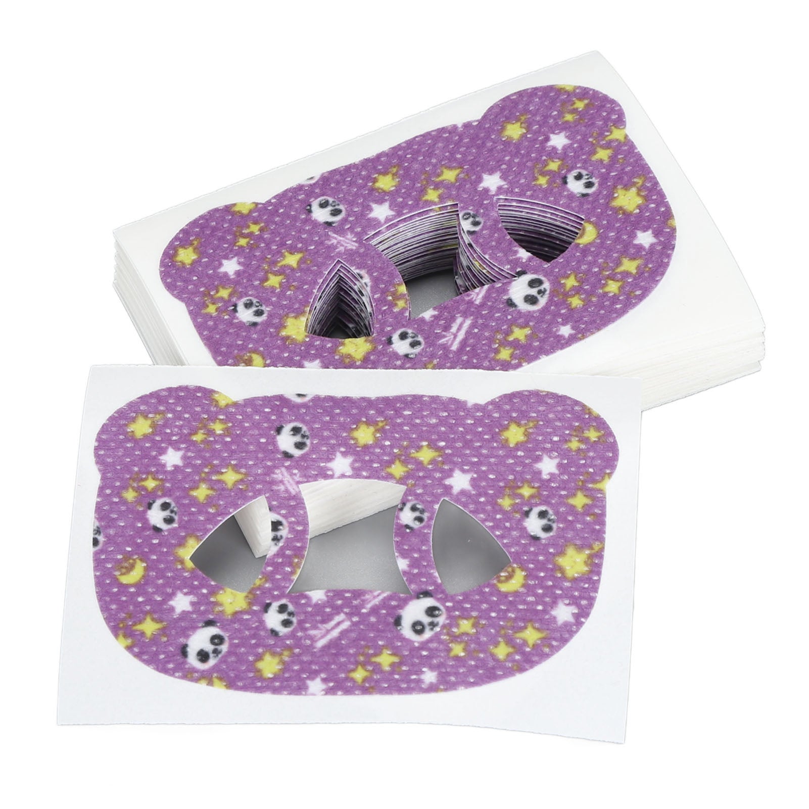 120pcs Sleeping Mouth Tape Bear Shaped O Type Prevent Snoring Reduce Mouth Breathing Stickers for Kids