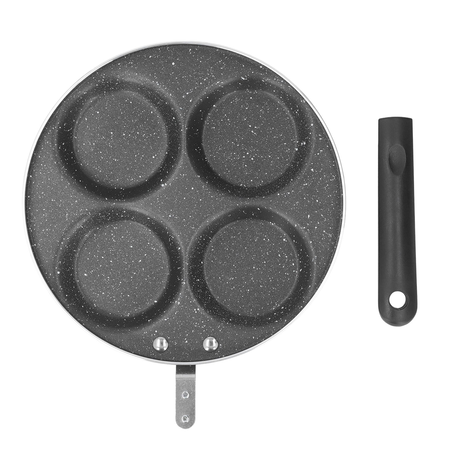 Egg Frying Pan Iron Nonstick Mini Pancake Omelette Pan Kitchen Cookware for Breakfast Style 3
