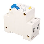 DZ40LE 63 Leakage Circuit Breaker  PC Flame Retardant Rail Mounting Single Handle Circuit Breaker 1p+N Leakage Protector