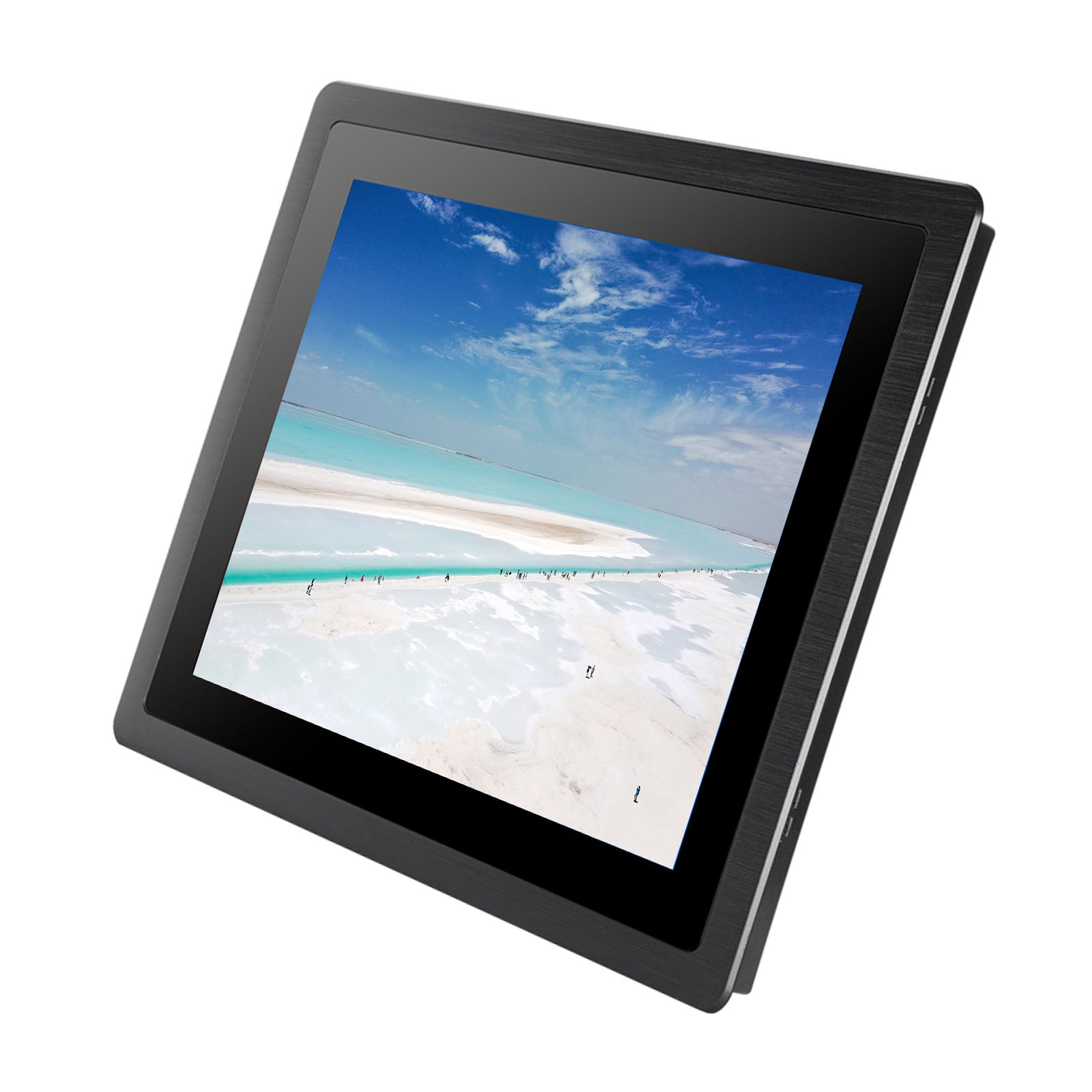 Industrial Panel PC 12 Inch Capacitive Touch Screen Quad Core 64 Bit 8G EMMC Embedded Panel Computer  100‑240V