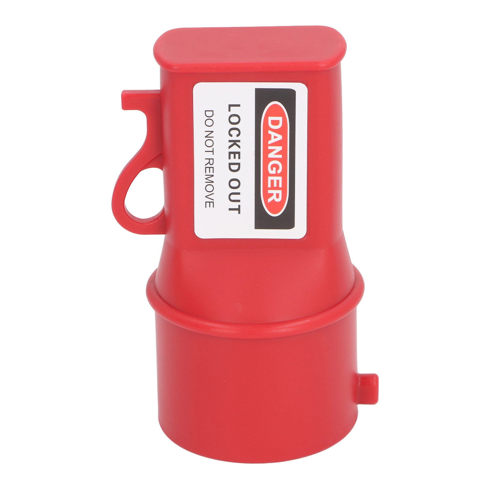3Pcs Industrial Waterproof Socket Lockout Device PP 55mm Heat Resistant Electrical Plug Lockout for Power Isolation Area