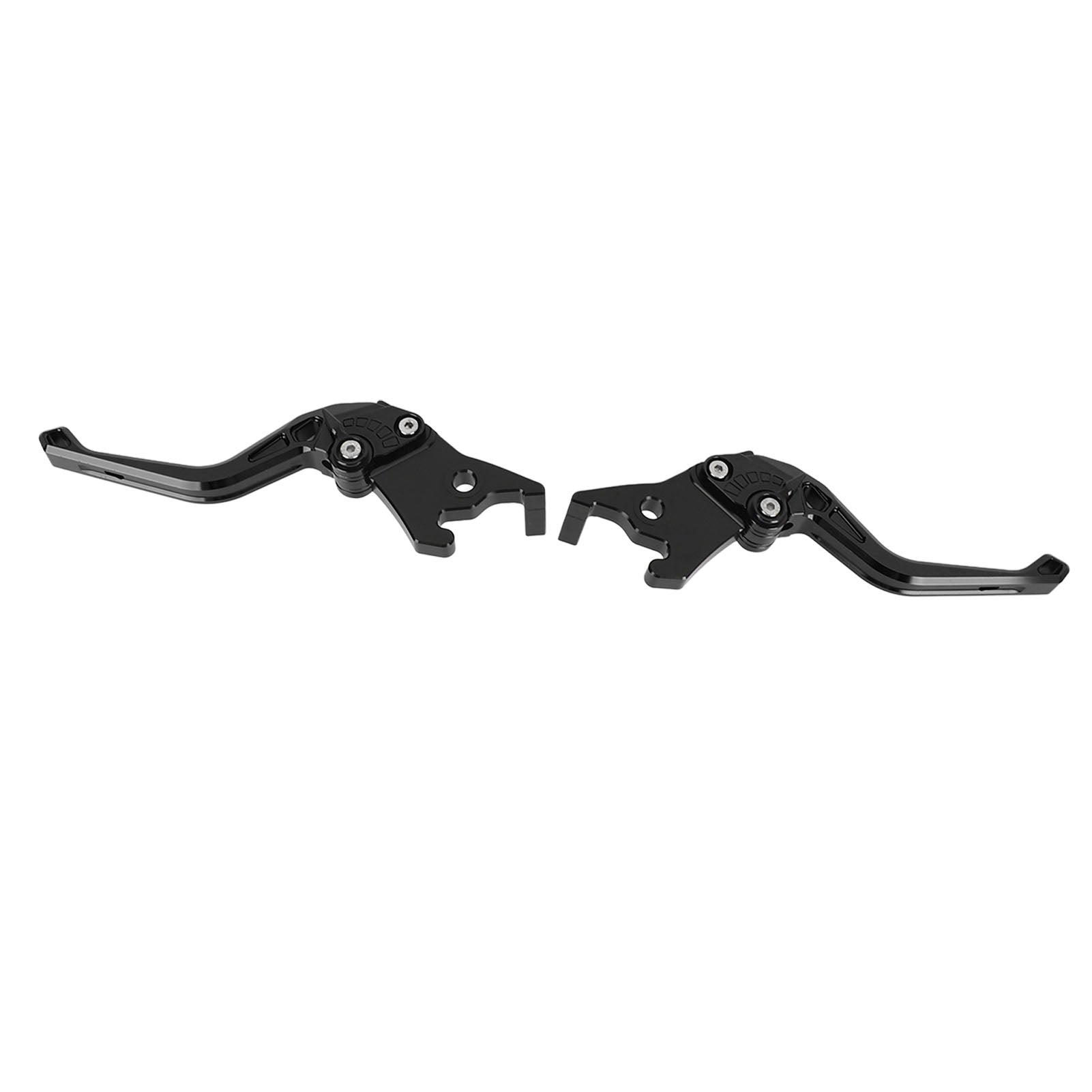 1 Pair Brake Lever Handle CNC Aluminium Alloy Motorcycle Adjustable Brake Lever for XMAX 300 2023 to 2024 Black