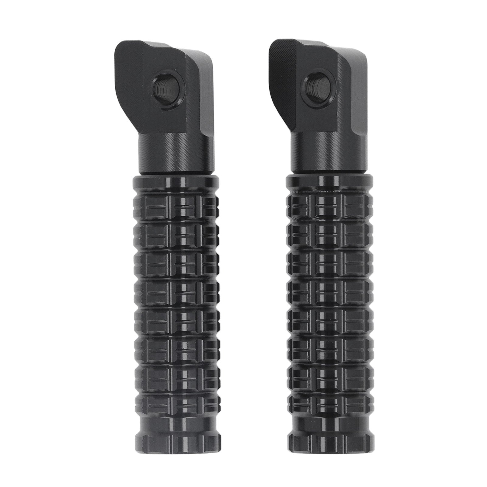 1 Pair Motorcycle Foot Peg Aluminum Alloy Stylish Look Anti Slip Foot Peg Rest Replacement for Indian Scout Black