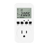 Digital Timer Socket Auto Power Off Countdown LCD Digital Electrical Outlet Timer
