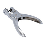 Plastic Bag Hole Puncher Zinc Alloy Handheld Single Round Hole Punch for Thin Film PE OPP PVC Bags 6mm/0.24in