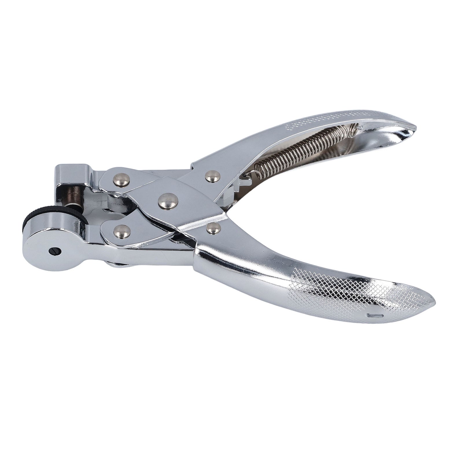 Plastic Bag Hole Puncher Zinc Alloy Handheld Single Round Hole Punch for Thin Film PE OPP PVC Bags 6mm/0.24in