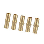 Brass Barbed Straight 2-Way Pipe Connector Tube Joiner Fitting 6/8/10/12/14/16/20mm