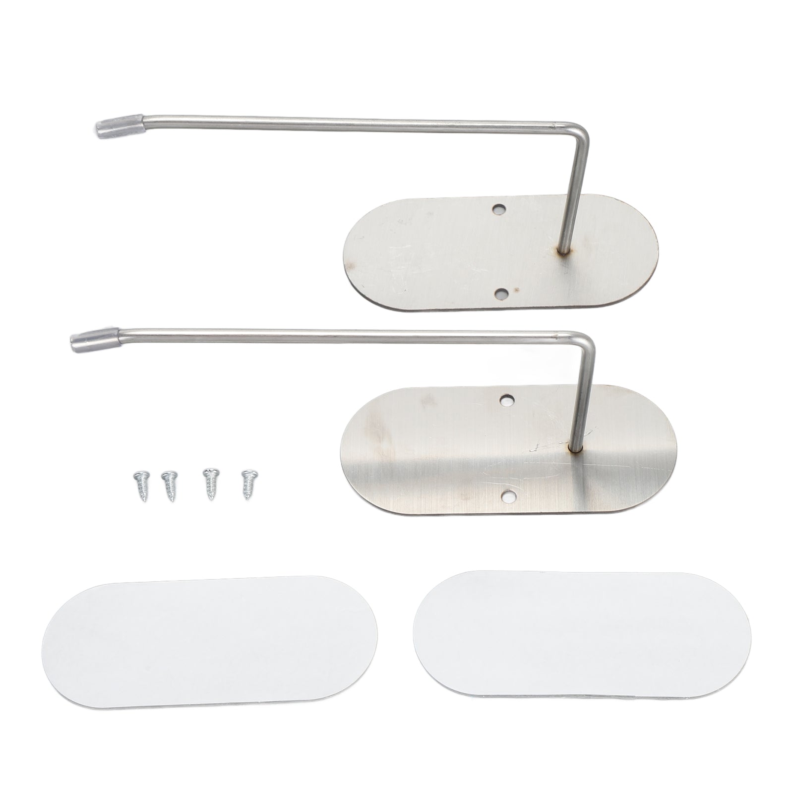 2 Packs Drilling Tumbler Lid Hook Space Saving Storage Modern Under Cabinet Horizontal Cup Lid Organizer Hook for Kitchen