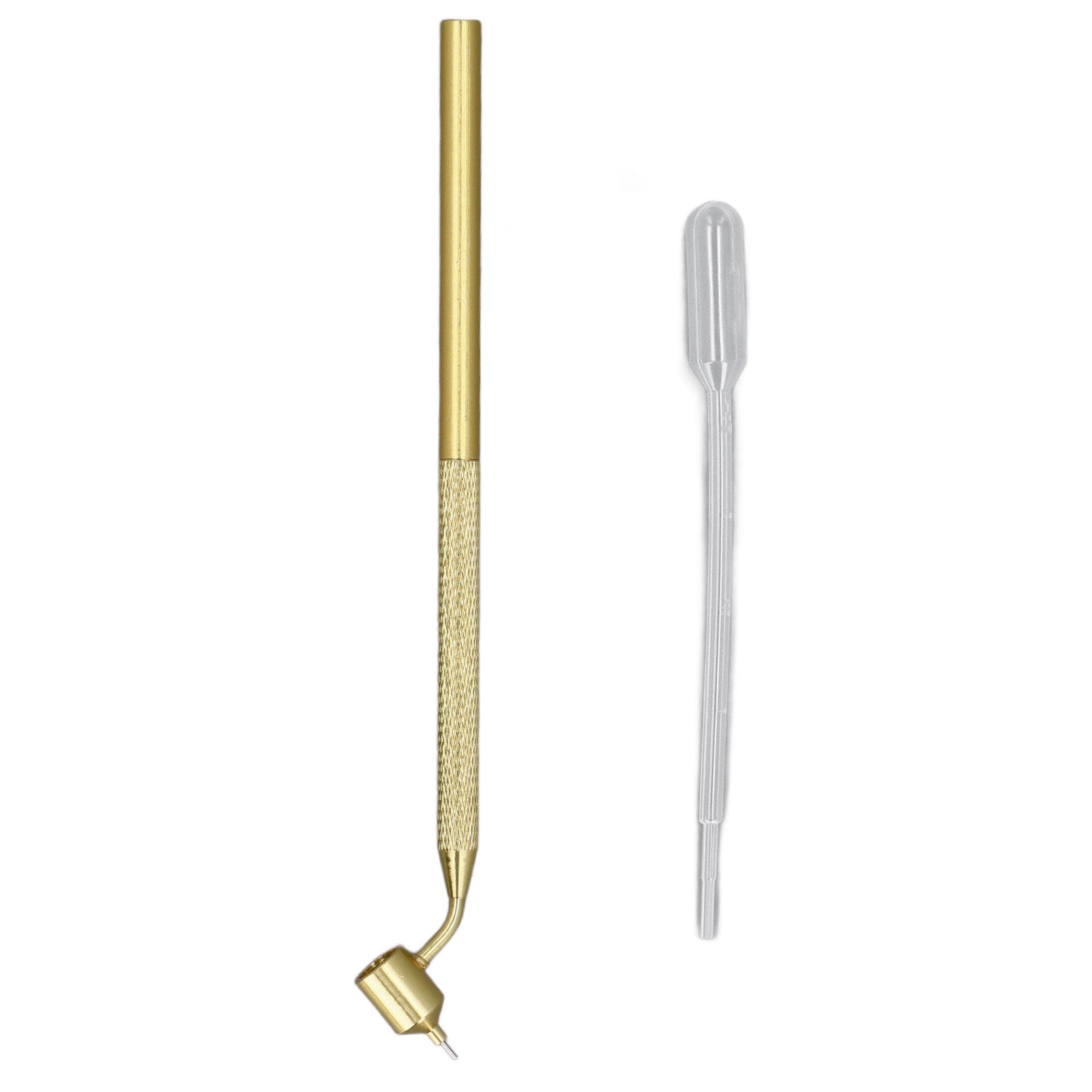 Fine Line Paint Pen Slanting Fluid Writer Detailing Painting Applicator for Rock Chip Scratch Repair with Dropper 0.5mm