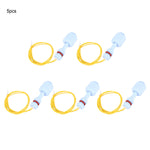 5pcs PP Plastic Float Switch Water Tank Pool Liquid Level Sensor Controller Blue P5210