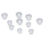 20pcs Sound Aid Earbuds Silicone Ear Tips Replacement Soft Comfortable Pocket Sound Aid Domes for Sound Aids Earphones Large and Small