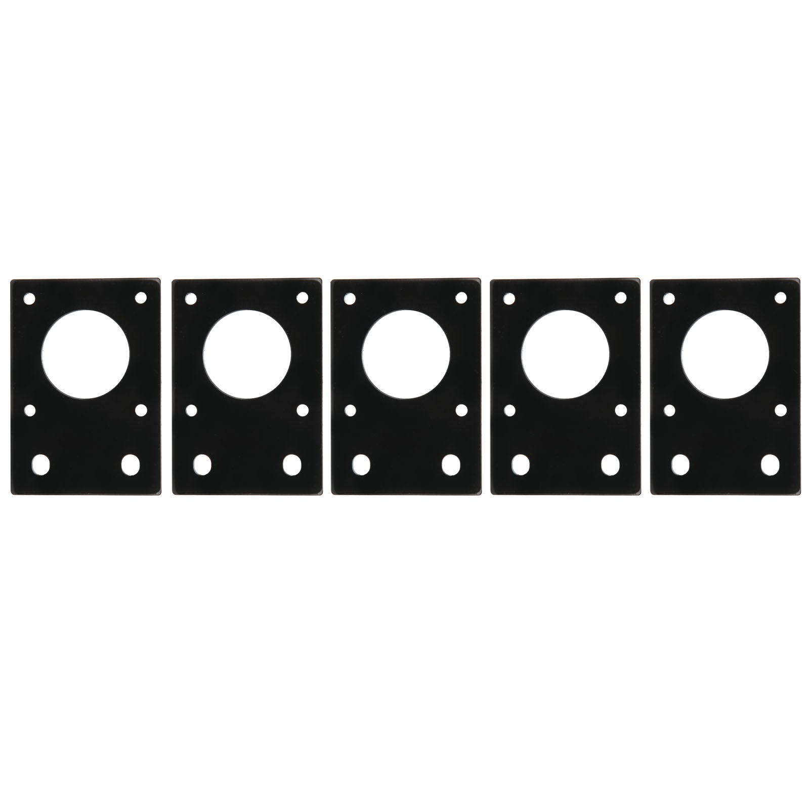 5Pcs 42 Stepper Motor Mounting Plate 3D Printer Fixed Bracket for 2020 2040 Aluminum