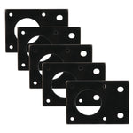 5Pcs 42 Stepper Motor Mounting Plate 3D Printer Fixed Bracket for 2020 2040 Aluminum