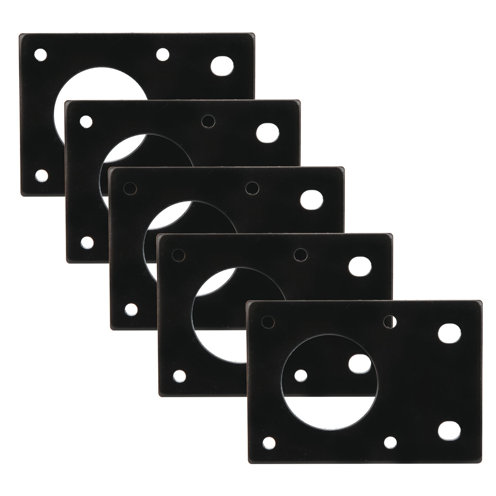 5Pcs 42 Stepper Motor Mounting Plate 3D Printer Fixed Bracket for 2020 2040 Aluminum