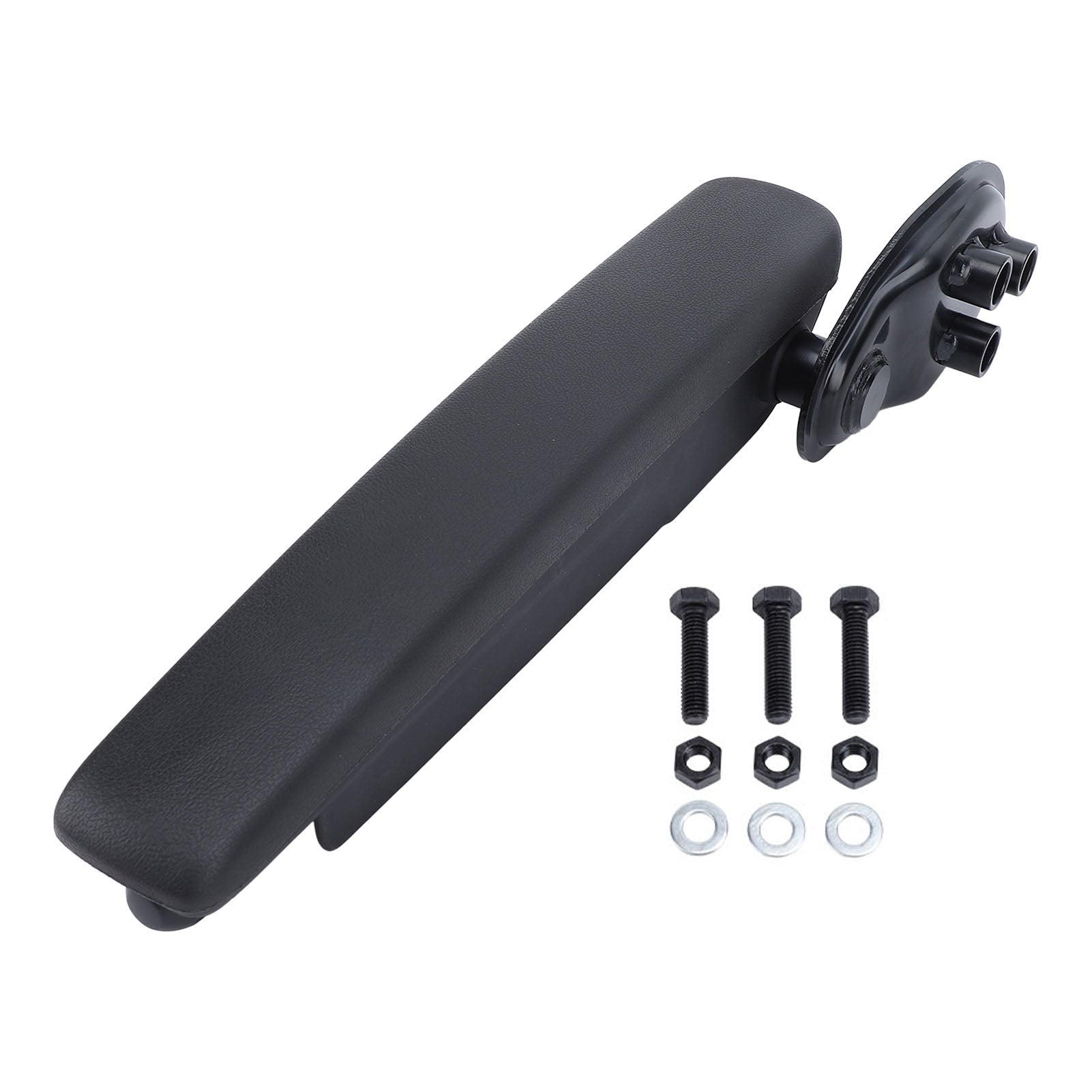 RV Seat Armrest Foldable Adjustable 0‑120° Seat Handle Arm Rest Pad with Heavy Duty Mount Bracket for Car RV Van Truck Boat Right Side Mounting