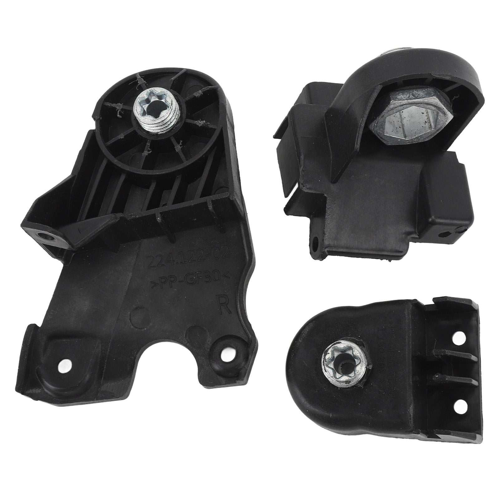 3PCS Headlight Bracket Repair Kit Stable Long Lasting Use A2058200514 Replacement for Benz C‑Class W205