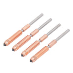 4PCS Integrated Printing Nozzles 0.4mm 0.6mm 0.8mm All Metal Heatbreak Nozzle Replacement for Ender 3 V3