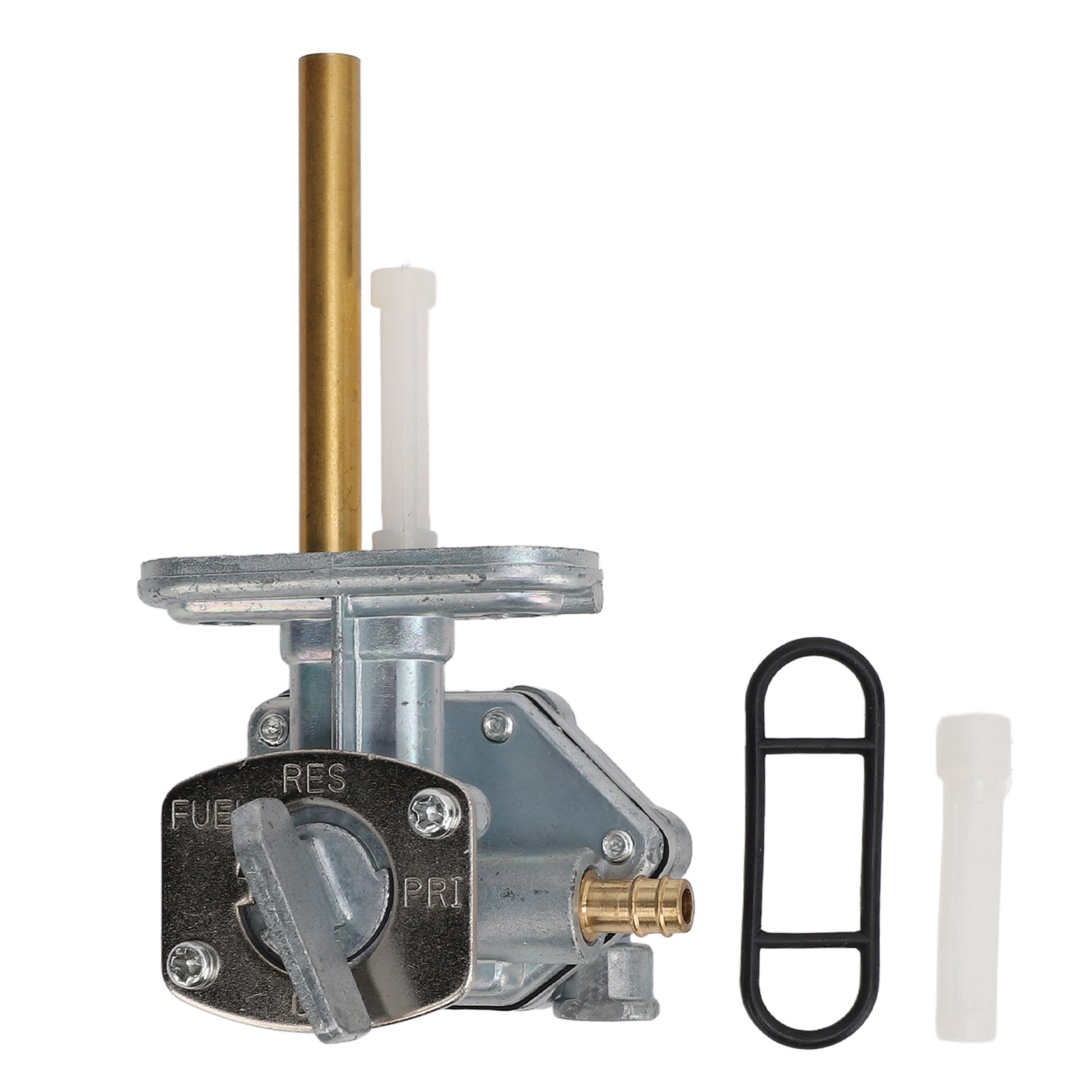 Fuel Valve Petcock 44300‑44AB0 Steel Alloy Gas Tank On Off Valve Petcock Replacement for Suzuki DR125SE DR200S DR200SE