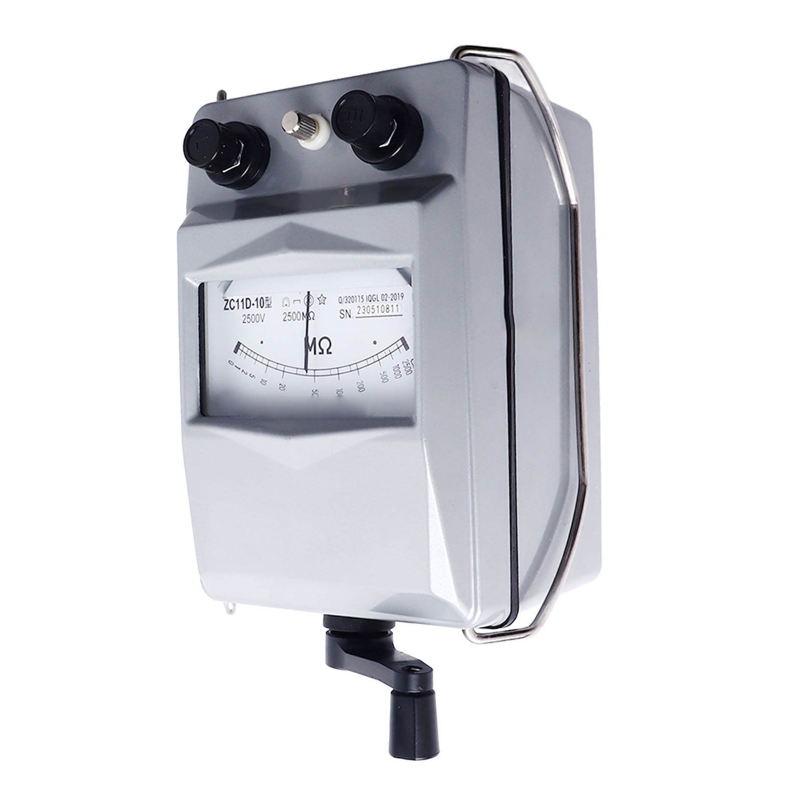 Megohmmeter Insulation Tester Aluminum Case Electronic Insulation Resistance Tester 2500V