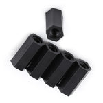 100Pcs Black PA66  M3 Female x M3 Female Hex Threaded Spacer Standoff

(M3*15)