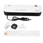 Laminator Machine 9in A4 Thermal Hot Cold Laminating Machine with Cutter for Home School Office UK Plug 220‑240V