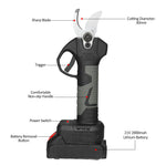 21V Portable Handheld Cordless Electric Pruning Shears with Carry Case Rechargeable 2000mAh Lithium Battery & Charger Powered Tree Branch Pruner Garden Clippers 30mm Cutting Diameter