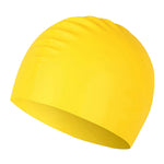 Silicone Long Hair Swimming Cap for Women Men Adult Kids Swim Cap Hat