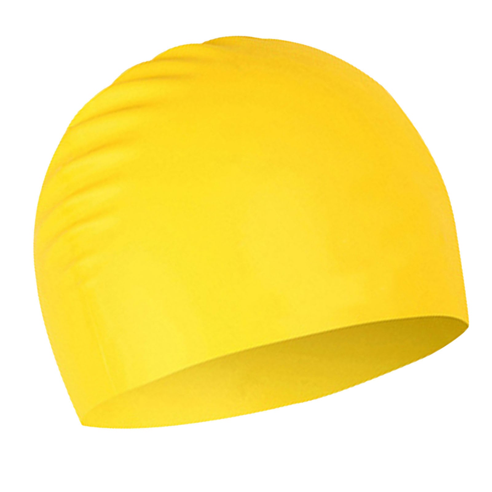 Silicone Long Hair Swimming Cap for Women Men Adult Kids Swim Cap Hat