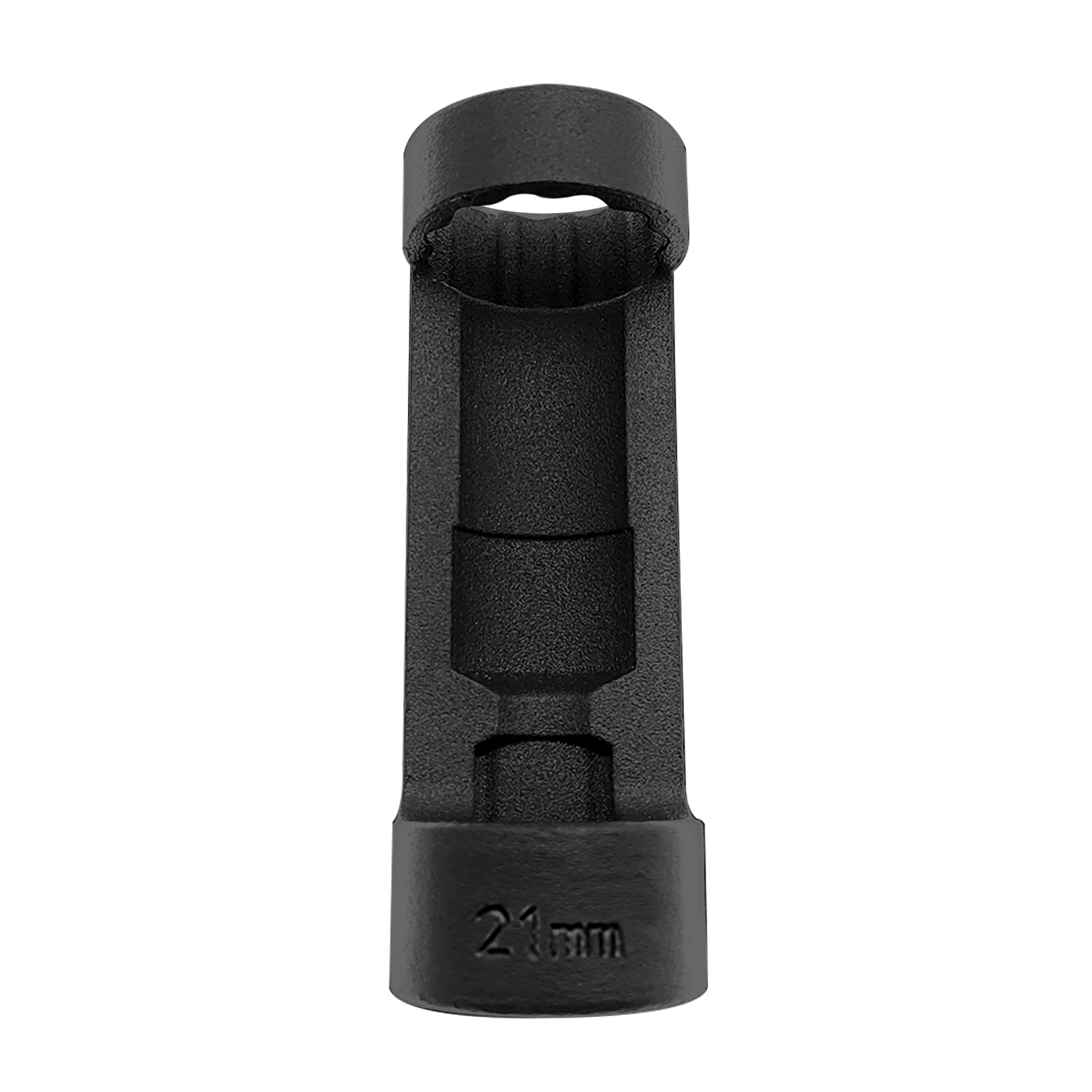 Strut Nut Socket, 12 Point 1/2'' Drive Suspension Strut Socket Tool Car Repair Tool (21mm Black)