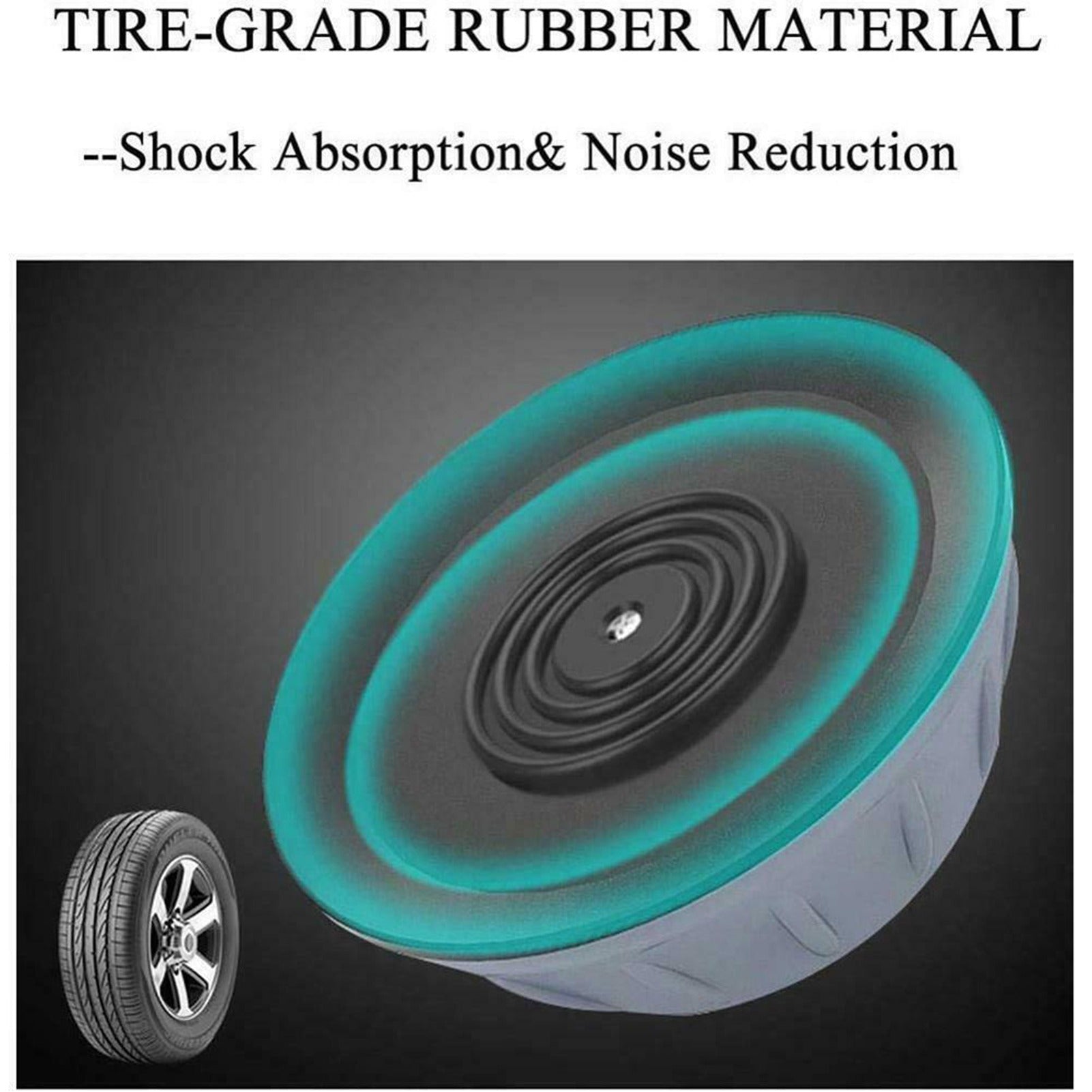 8 PCS Anti Vibration Pads for Washing Machine Rubber Foot Pad Moisture-proof Noise Reduction Washer Bottom Support Anti Slip Mats for Refrigerator Table Furniture