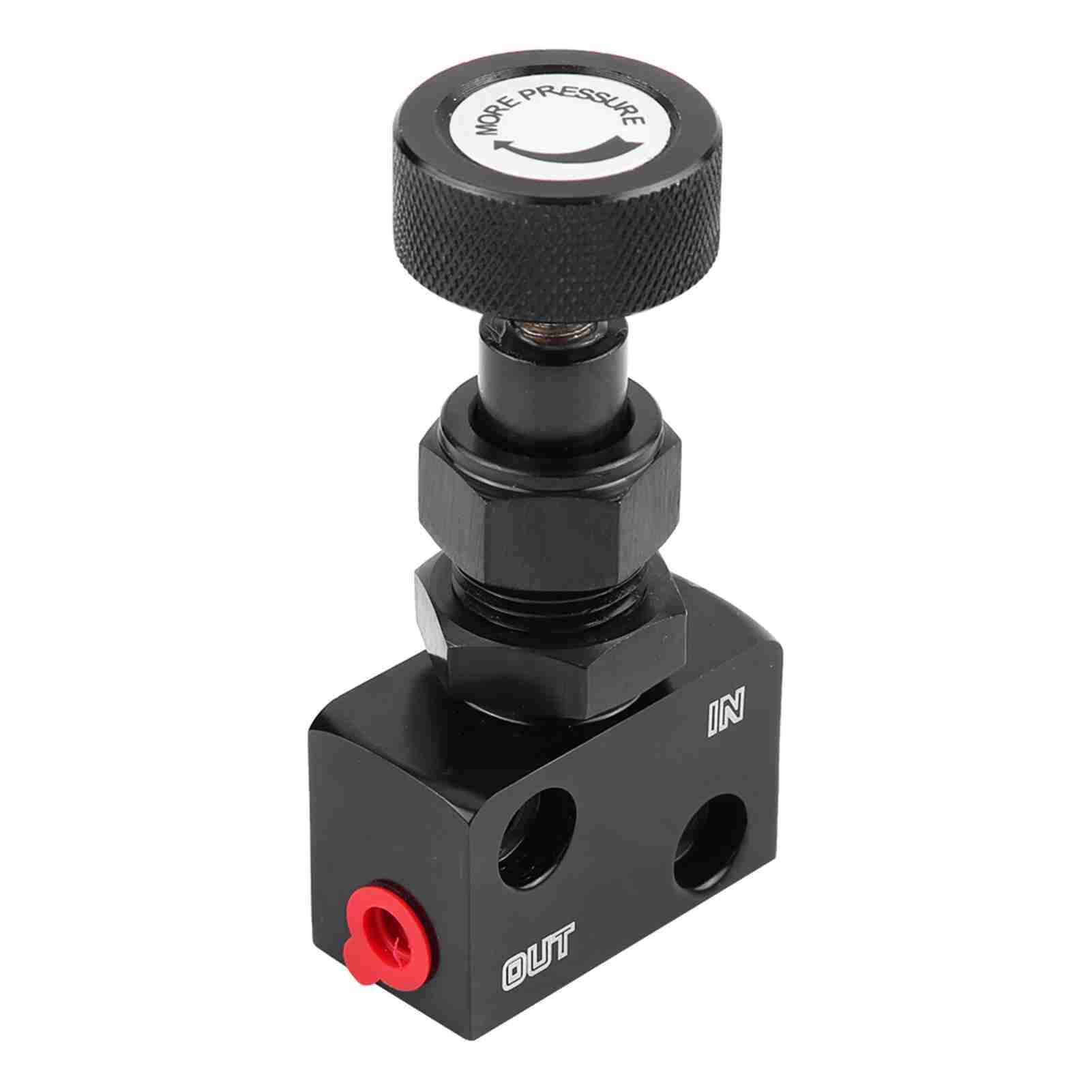 Brake Proportioning Valve Universal Motorsport Brake Shut Off Valve Pressure Regulator Black