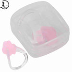 Waterproof Swimming Silicone Training Sport Protection Nose Clip(Pink)