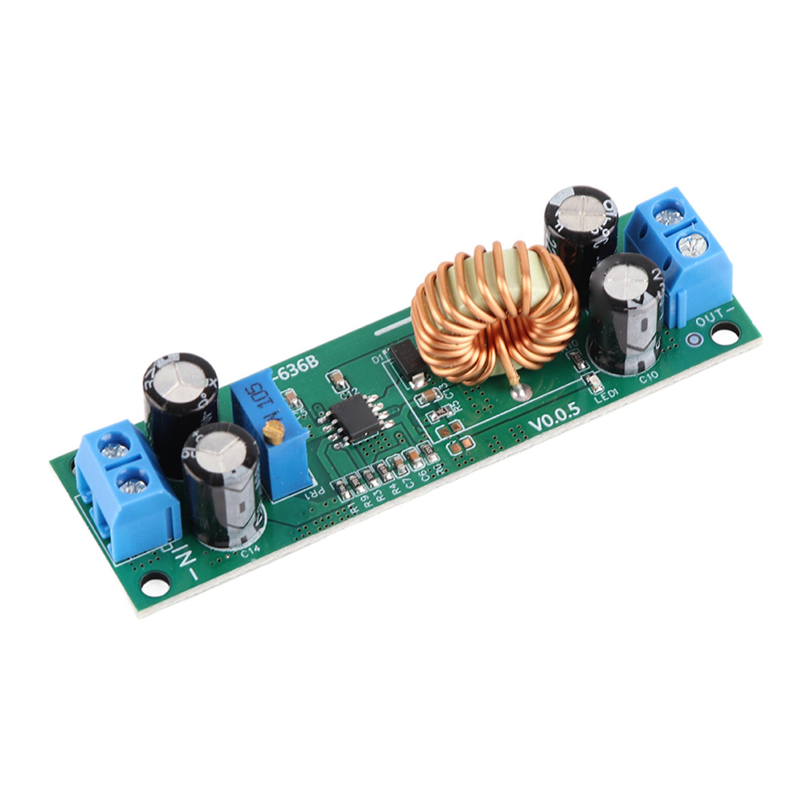 DC‑DC Step Down Converter Adjustable Power Supply Module 6.5V‑60V to 3.3-40V 5A