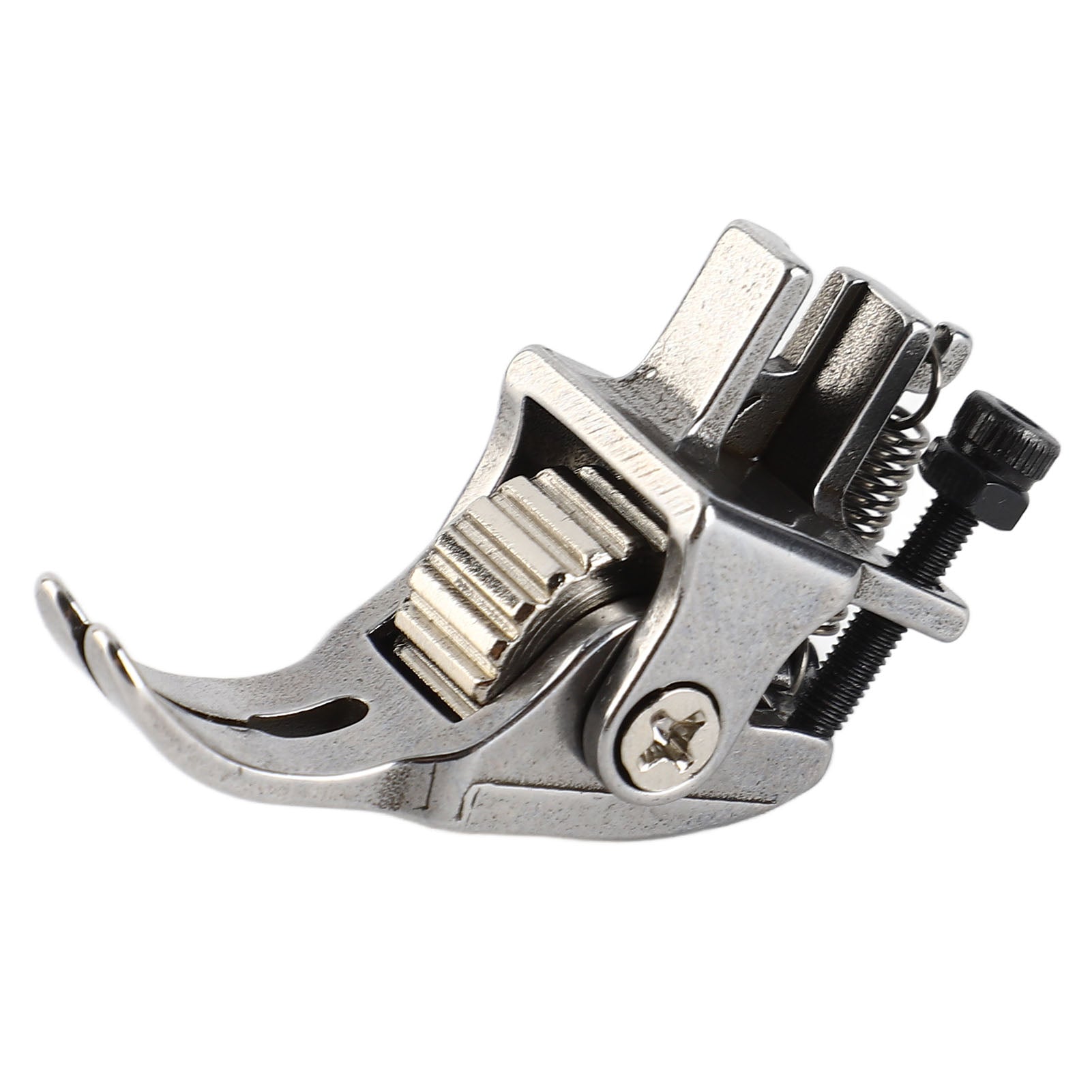 Adjustable Roller Presser Foot Sewing Machine Foot for Leather Thick Fabric Cloth (#2)