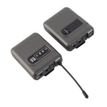 Lavalier Microphone 360° Omnidirectional Pickup Noise Cancellation Wireless Lavalier Microphone System