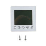 3A Gas Boiler Thermostat LCD Touchscreen Digital Smart Temperature Controller Week Programmable Energy Saving for Home School Office Hotel
