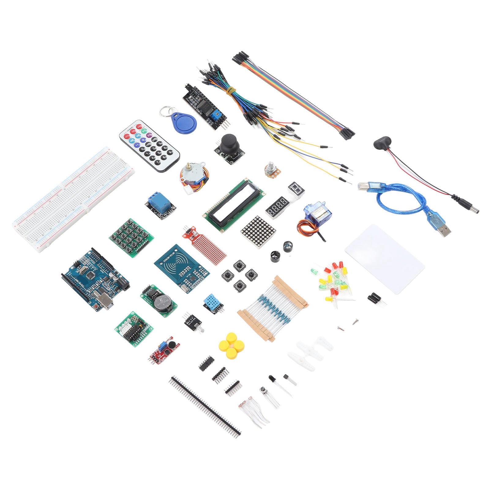 Electronic Projects Starter Kit Upgraded Stepper Motor Learning Kit Projects Starter Accessories for R3