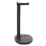 4 in 1 Wireless Charger Headphone Stand QI 15W Fast Charge Detachable Stylish Appearance Headphone Charging Hanger