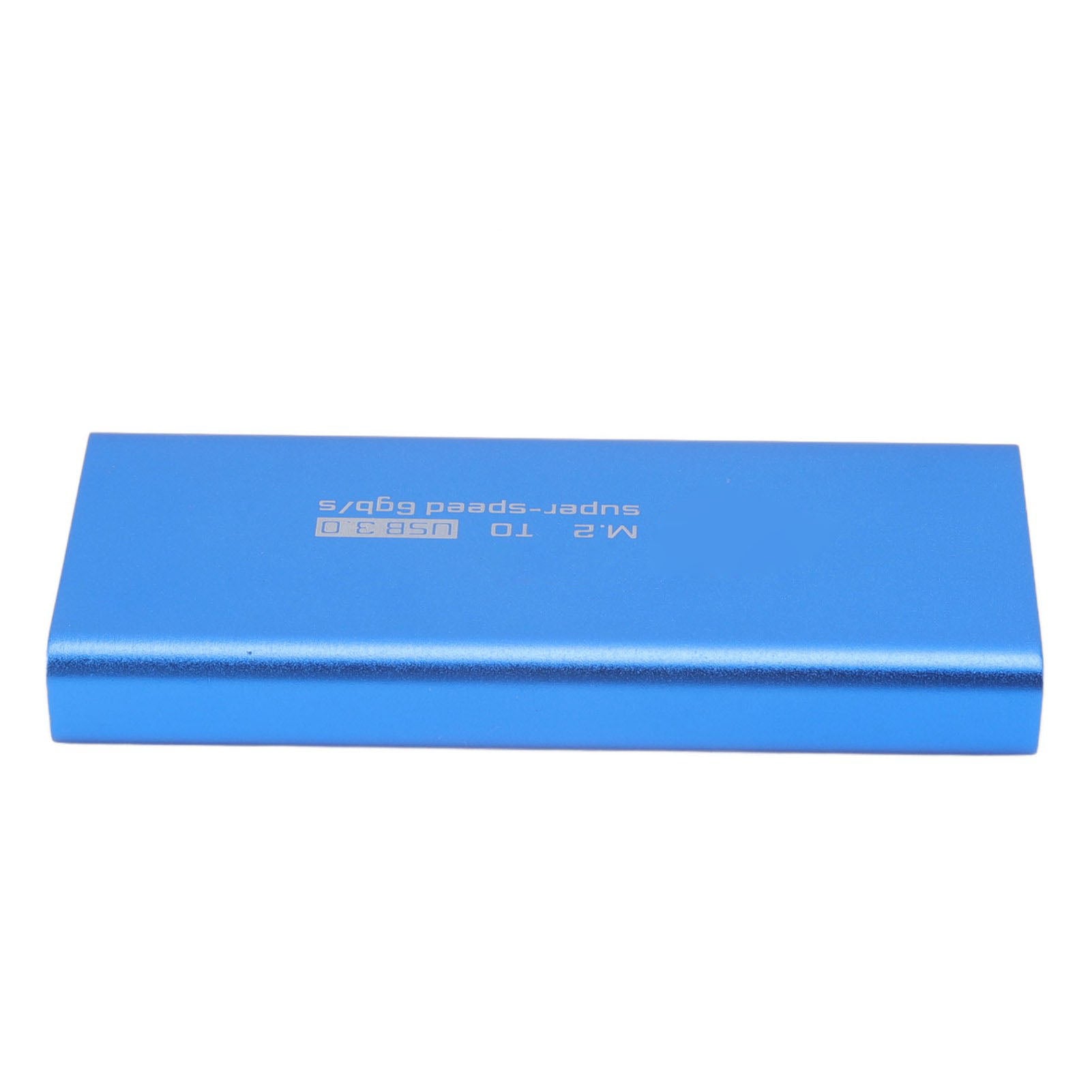 MSATA to USB3.0 Enclosure Adapter Case 6Gbps Blue MSATA SSD Adapter for 30x30mm 50x30mm External SSD Hard Drive