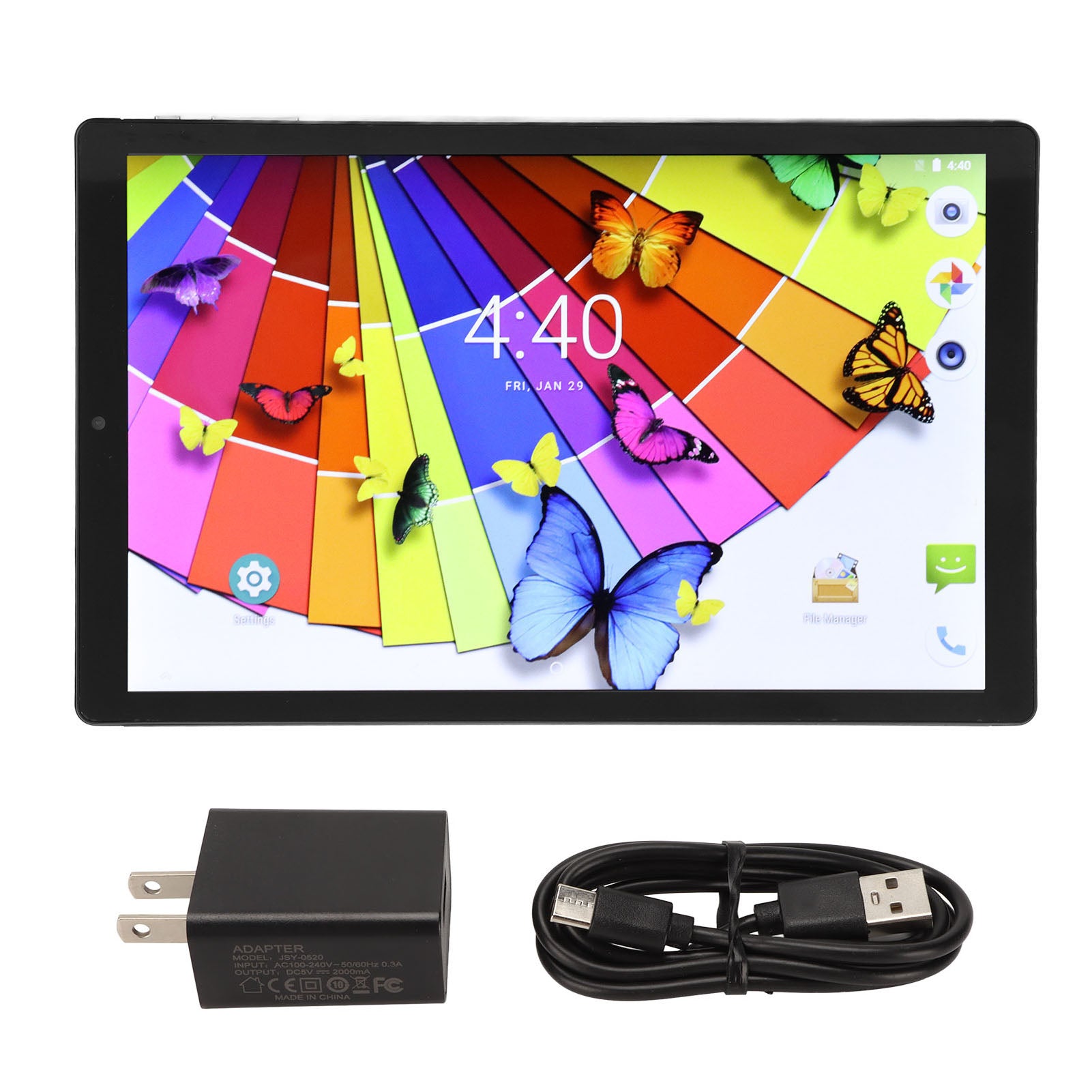 10 Inch Tablet 6GB 256GB Octa Core CPU IPS Display 3 Card Slots 7000mAh 5G WiFi HD Tablet